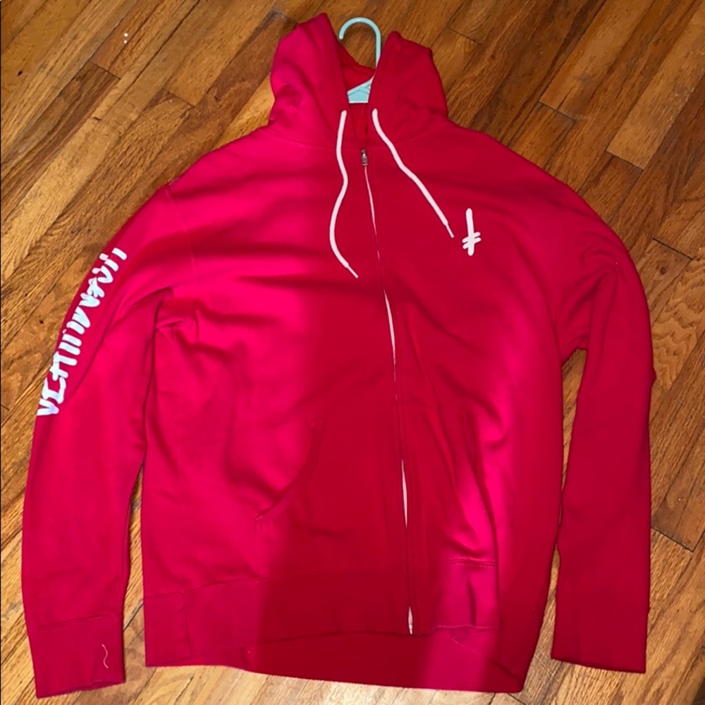 Deathwish zip up jacket